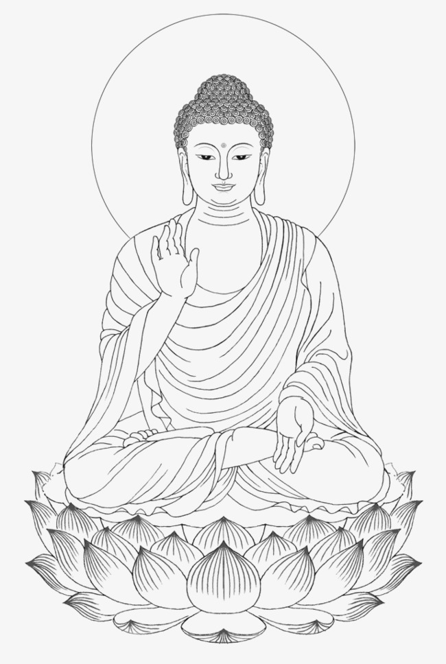 Buddha Drawings Background Images, HD Pictures and Wallpaper For Free  Download | Pngtree